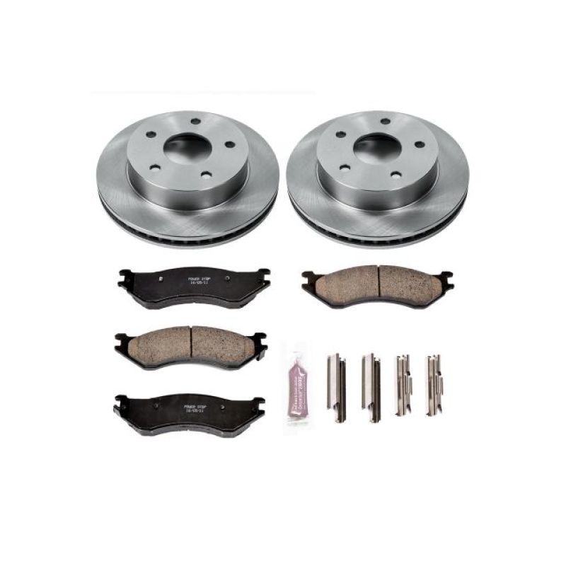 Power Stop 00-01 Dodge Ram 1500 Front Autospecialty Brake Kit Brake Kits - OE PowerStop