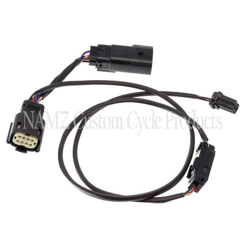 NAMZ 09-13 V-Twin CVO/SE Models ONLY Plug-N-Play Tour Pack Power Tap Harness Easy Removal Wiring Harnesses NAMZ