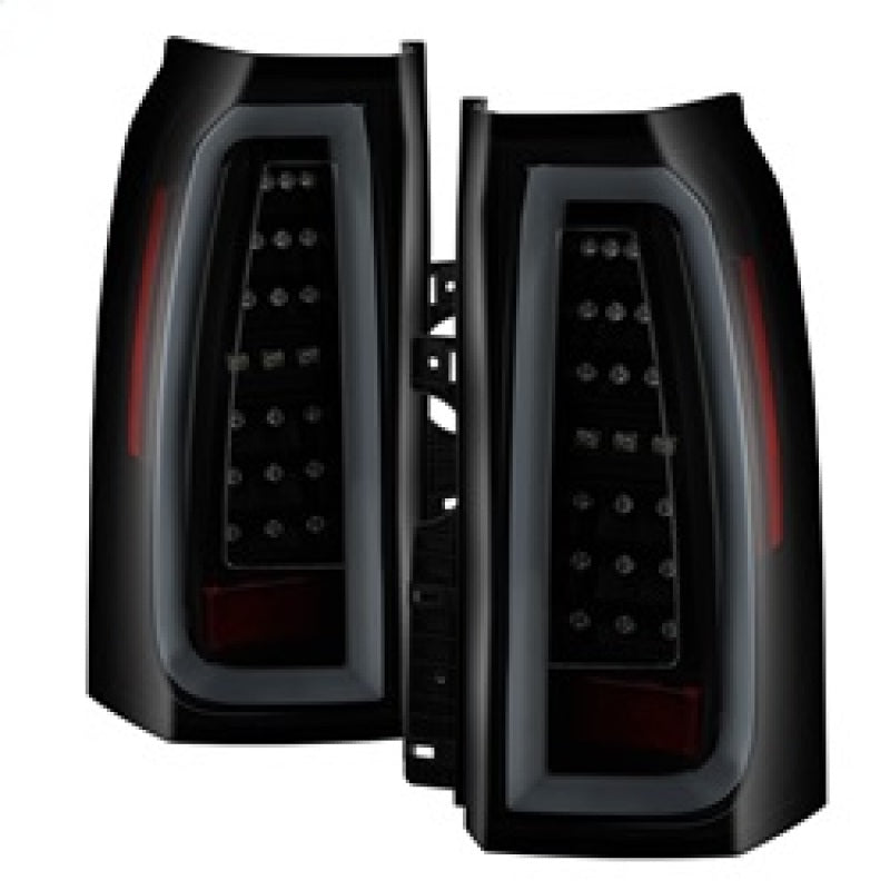 Spyder Chevy Tahoe / Suburban 15-17 LED Tail Lights - Black Smoke (ALT-YD-CTA15-LED-BSM) Tail Lights SPYDER