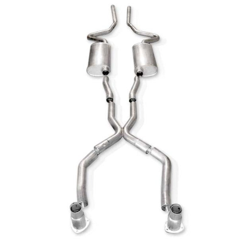 Stainless Works Chevy chevelle Small/Big Block 1968-72 Exhaust 2.5in Stainless Dual Catback Stainless Works