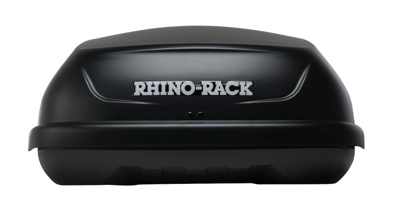 Rhino-Rack Masterfit 530L Cargo Roof Box w/ 3 Load Securing Straps - Black Cargo Boxes & Bags Rhino-Rack
