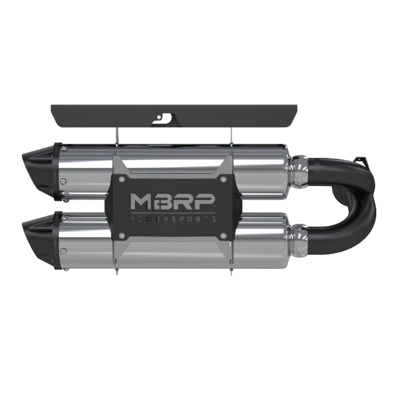 MBRP 2014 Polaris RZR XP 1000 Stacked Dual Slip-On Performance Series Exhaust Catback MBRP