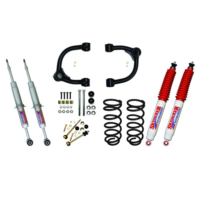 Skyjacker 3in Upper A-Arm Kit w/ Performance Struts Rear Coils & Nitro Shocks Lift Kits Skyjacker