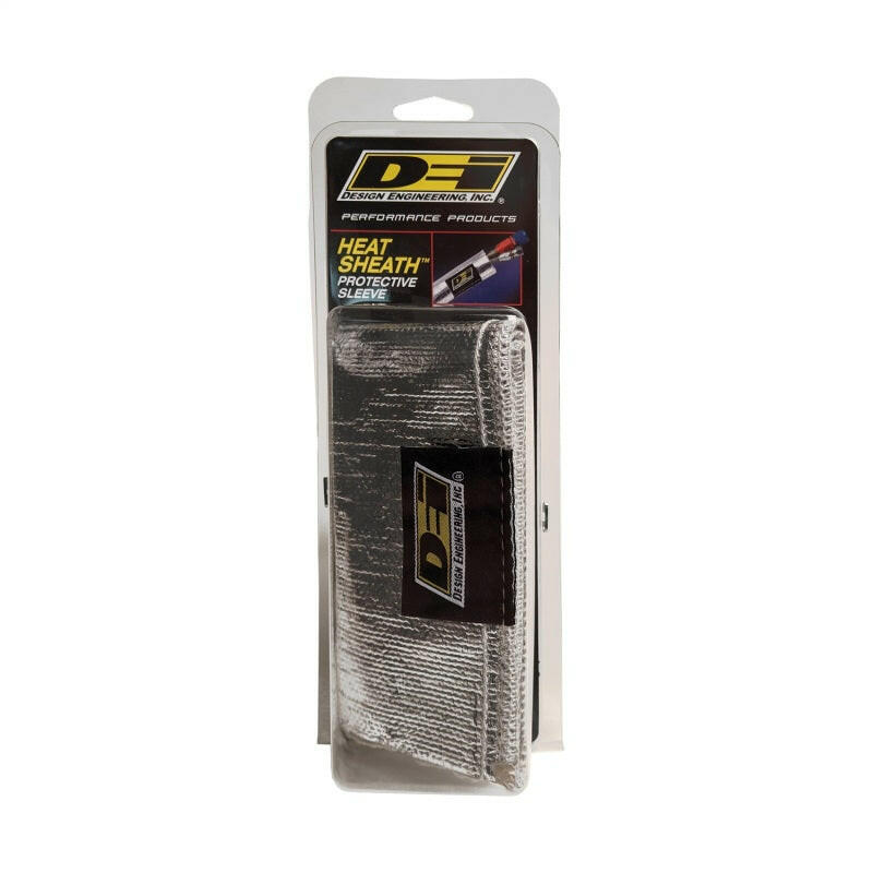 DEI Heat Sheath 1-1/2in I.D. x 3ft - Aluminized Sleeving - Sewn Edge Thermal Sleeves DEI