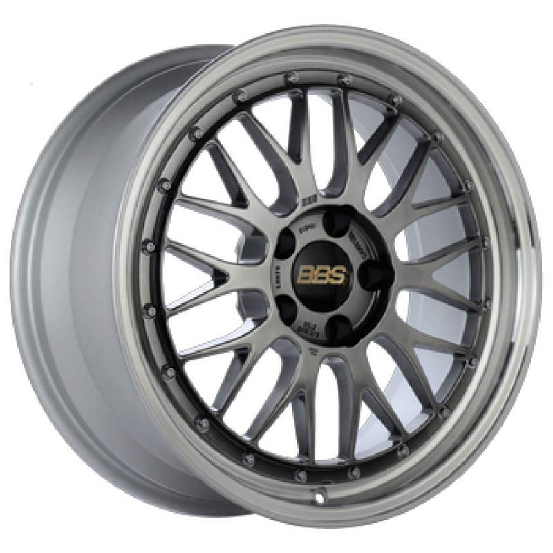BBS LM 18x8 5x114.3 ET40 Diamond Black Center / Machined Lip Wheel -82mm PFS/Clip Required Wheels - Forged BBS