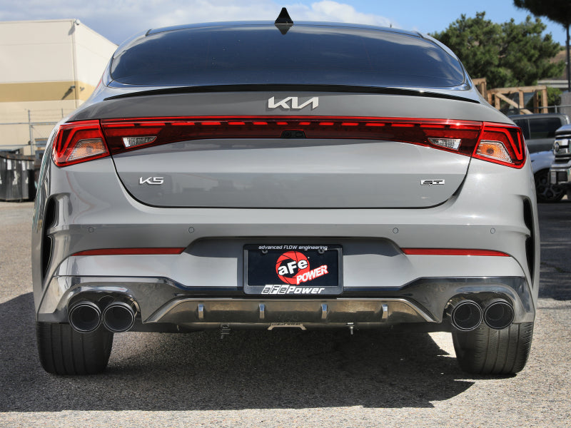aFe Takeda 21-24 Kia K5 GT L4-2.5L (t) SS Axle-Back Exhaust System w/ Carbon Fiber Tips Axle Back aFe
