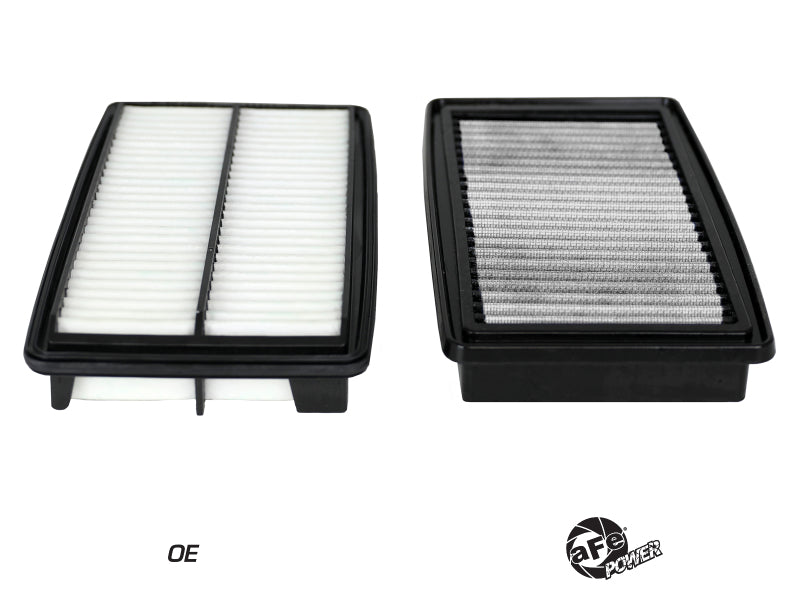 aFe MagnumFLOW OE Replacement Air Filter w/Pro Dry S Media 17-20 Honda Ridgeline V6 3.5L Air Filters - Direct Fit aFe