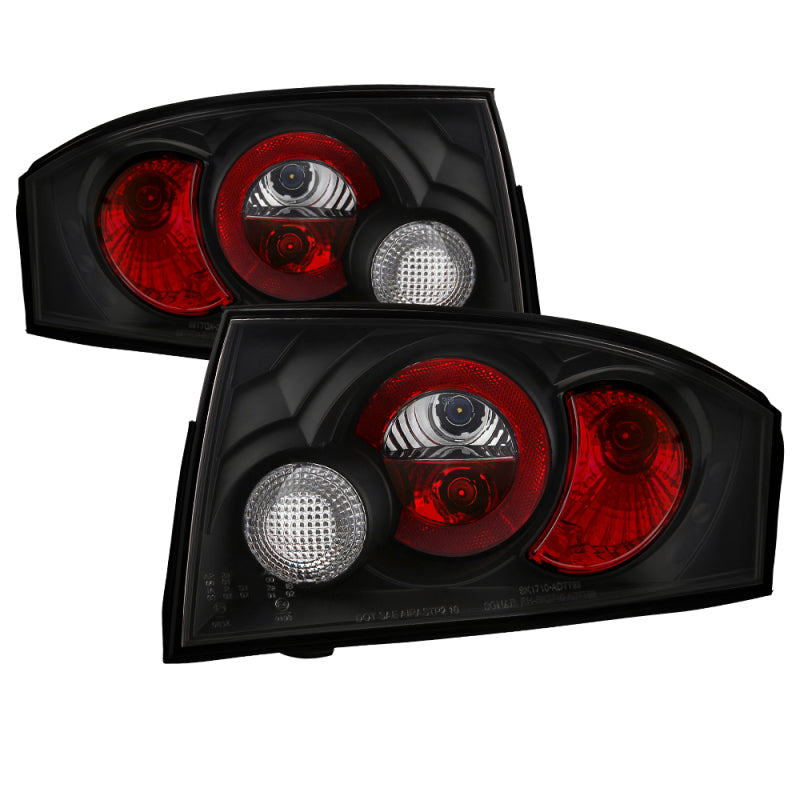 Spyder Audi TT 00-06 Euro Style Tail Lights Black ALT-YD-ATT99-BK Tail Lights SPYDER