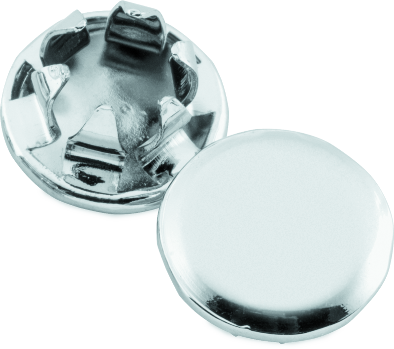 Kuryakyn Custom End Plugs Chrome For 3/8inch Allen Bolts (Set of 6) Handlebars Kuryakyn