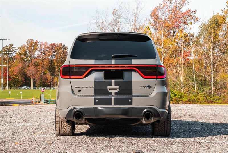 Corsa 2021-2025 Dodge Durango SRT Hellcat Cat-Back 2.75in Dual Rear Exit Xtreme 4.5in Black PVD Tips Catback CORSA Performance