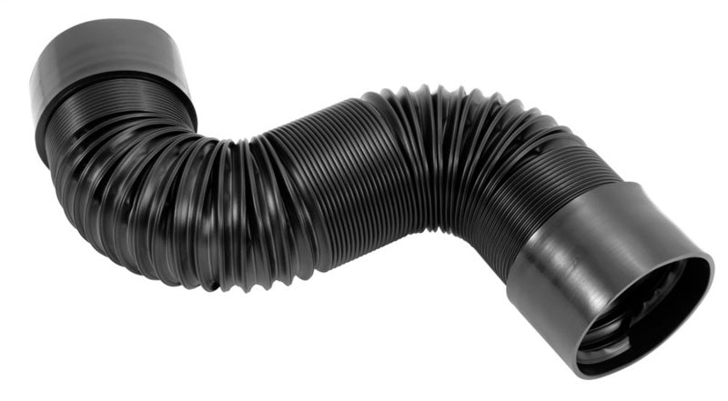 Spectre Air Duct Hose Kit 4in. OD (41in. Ducting / 2 Threaded PVC Couplers) - Black Air Intake Components Spectre