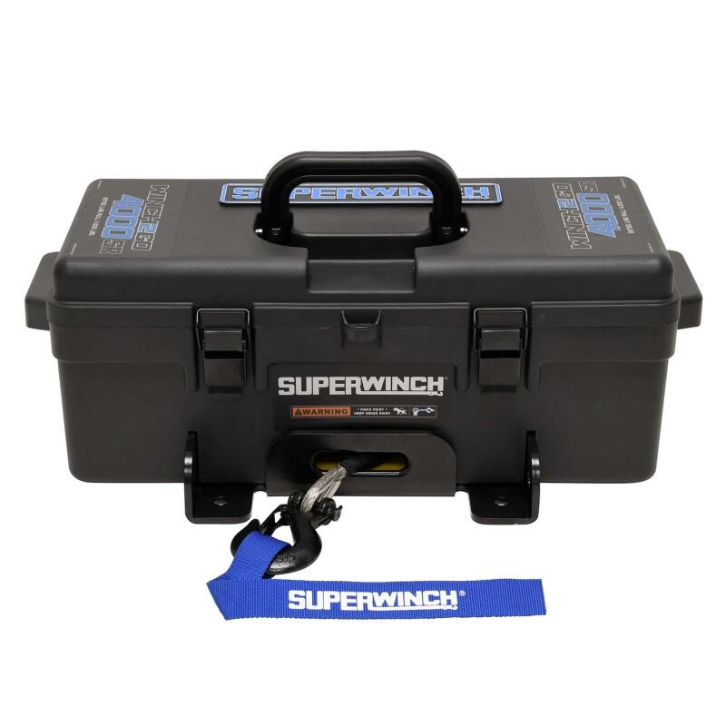 Superwinch 4000 LBS 12V DC 3/16in x 50ft Synthetic Rope Winch2Go Winches Superwinch