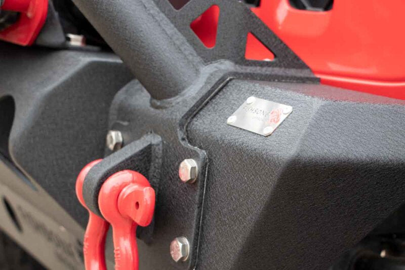 Fishbone Offroad 2018+ Jeep JL/Gladiator Wrangler JL/Gladiator Front Winch Bumper - Black Powdercoat Bumpers - Steel Fishbone Offroad