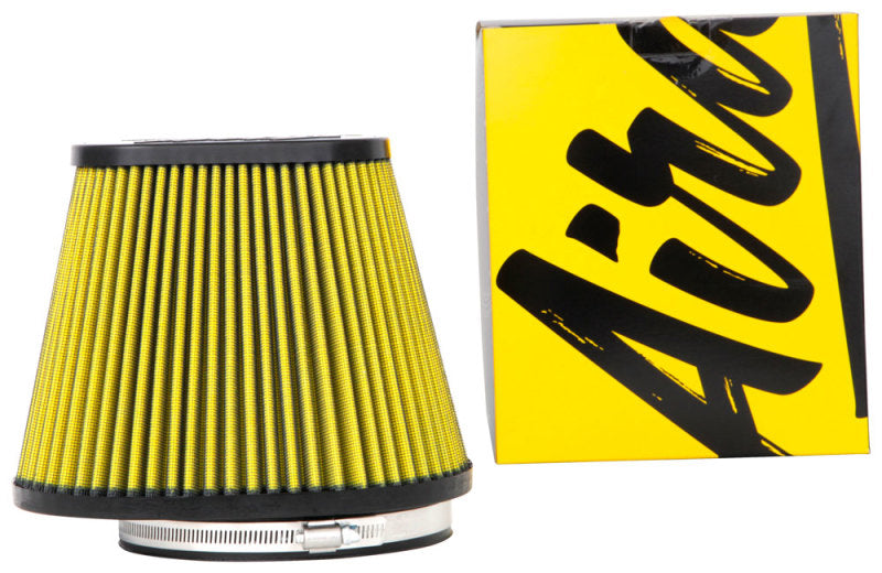 Airaid Universal Air Filter - Cone 6in F x 9x7-1/4in B x 6-1/4x3-3/4in T x 7in H - Synthamax Air Filters - Universal Fit Airaid