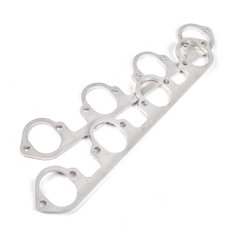 Stainless Works Big Block Ford Flat Tall Oval Port Header 304SS Exhaust Flanges 2-1/4in Primaries Flanges Stainless Works