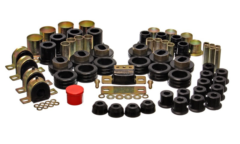 Energy Suspension 81-87 Chevy/GMC 2WD 1/2 Ton PickUp Black Hyper-flex Master Bushing Set Bushings - Full Vehicle Kits Energy Suspension