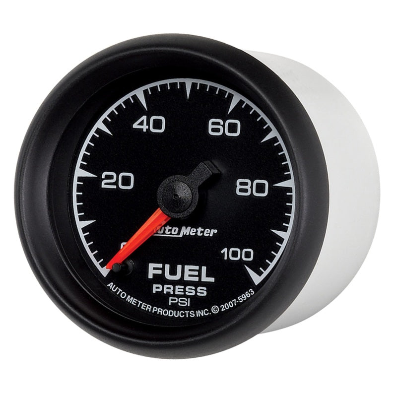 Autometer ES 52mm 0-100 PSI Fuel Pressure Gauge Gauges AutoMeter