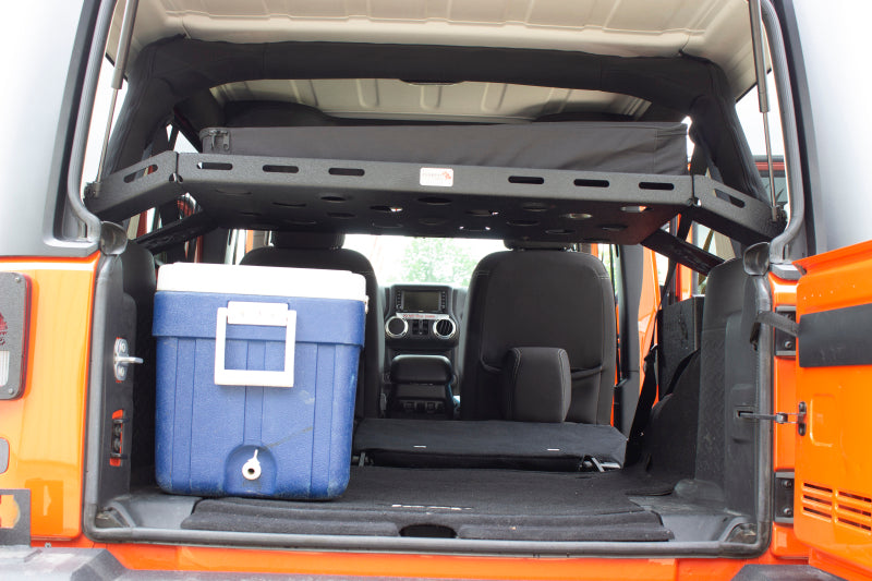 Fishbone Offroad 07-18 Jeep Wrangler JK 4 Door Fisbone Offroad Interior Storage Rack Storage Racks Fishbone Offroad