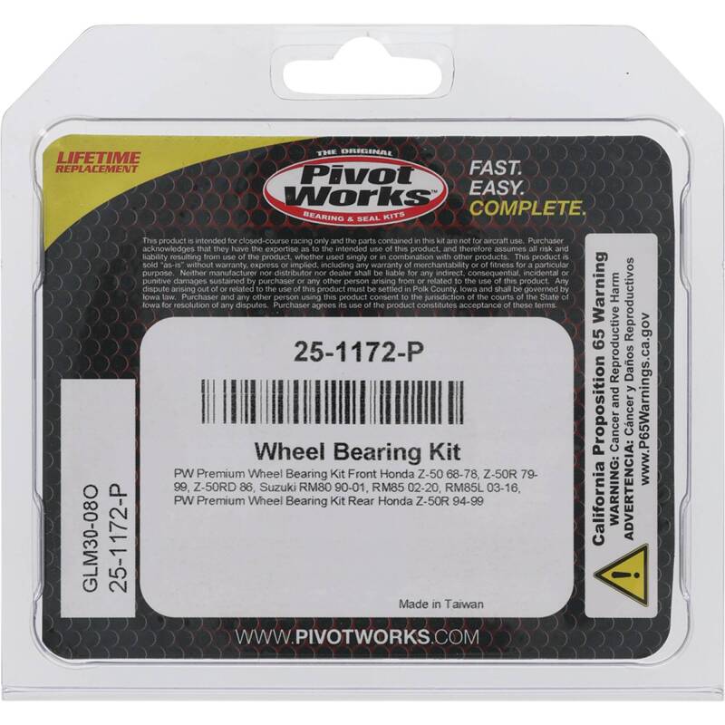 Pivot Works Premium Wheel Bearing Wheel Bearings Pivot Works