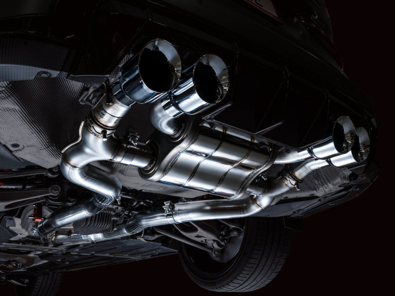 AWE Tuning SwitchPath Cat-Back Exhaust for BMW G8X M3/M4 - Chrome Silver Tips Catback AWE Tuning