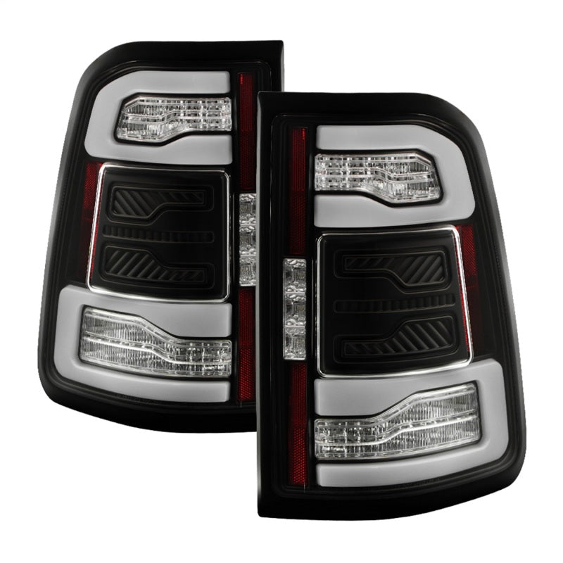 Spyder Apex 19-23 Dodge Ram 1500 (w/ Factory LED) LED Tail Light - Black (ALT-YD-DR19LEDT2-SEQ-BK) Tail Lights SPYDER