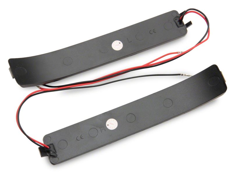 Raxiom 09-14 Ford F-150 Axial Series White LED Mirror Turn Signal- Smoked Side Mirrors Raxiom