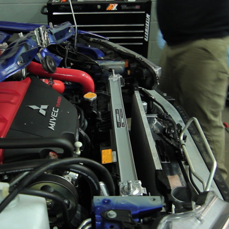 Mishimoto 08+ Mitsubishi Lancer Evo X / 8+ Lancer Ralliart Manual Aluminum Radiator Radiators Mishimoto