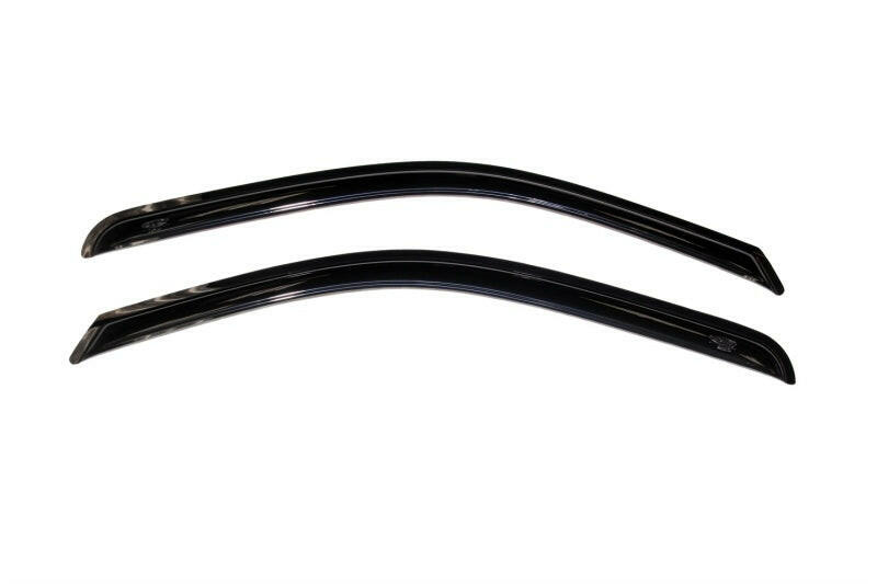 AVS 09-18 Dodge RAM 1500 Standard Cab Ventvisor Outside Mount Window Deflectors 2pc - Smoke Wind Deflectors AVS