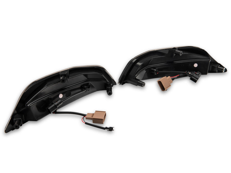 Raxiom 15-17 Ford Mustang Axial Series LED Sequential Turn Signals (Smoked) Headlights Raxiom