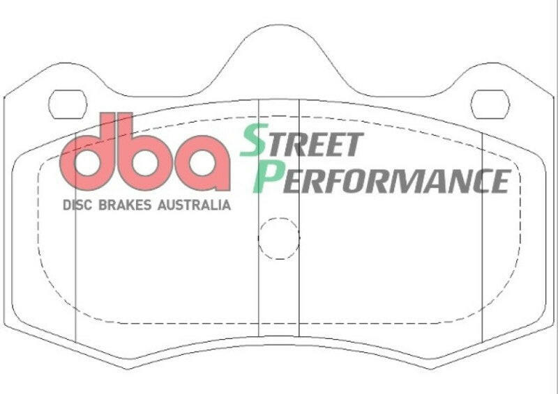 DBA 10-14 Lotus Evora SP Performance Front Brake Pads Brake Pads - Performance DBA