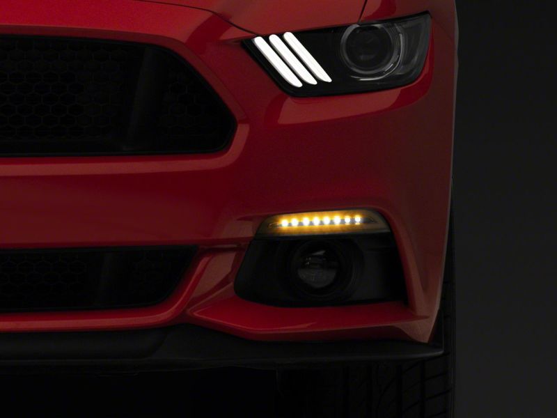 Raxiom 15-17 Ford Mustang Sequential LED Turn Signals Lights Corner Raxiom