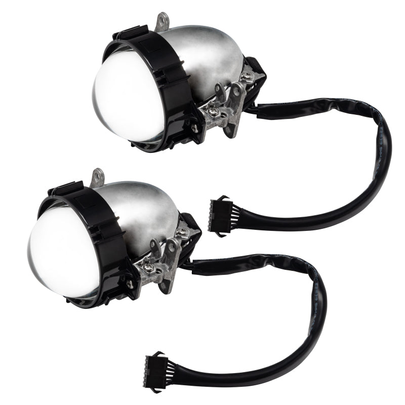 Oracle 2.5in 70mm Bi-LED 35W Retrofit Projectors (Pair) - 5500K Light Bars & Cubes ORACLE Lighting