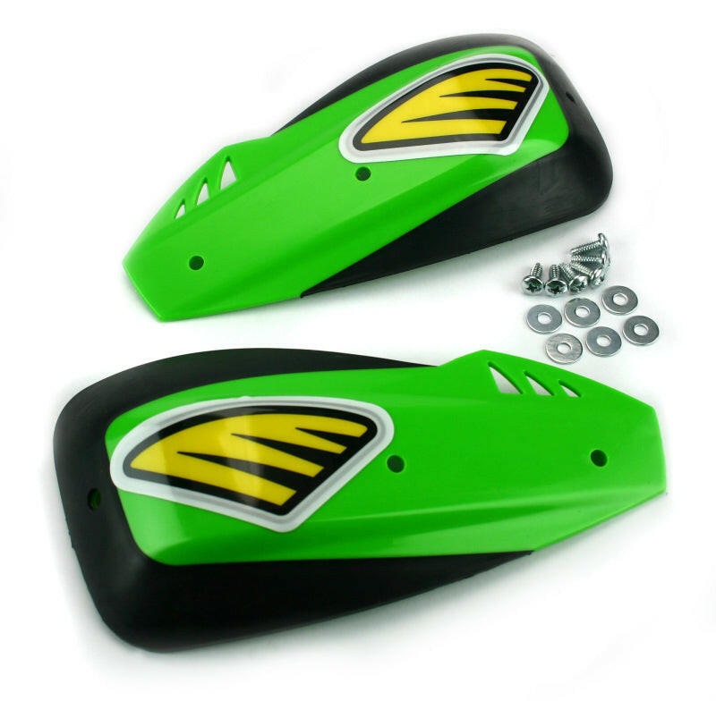 Cycra Enduro DX Handshields - Green Hand Guards Cycra
