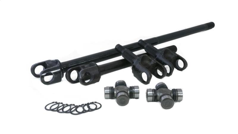 Revolution Gear & Axle Jeep TJ/YJ/XJ Dana 30 w/30 Spline Chromoly Discovery Series Front Axle Kit Axles Revolution Gear & Axle