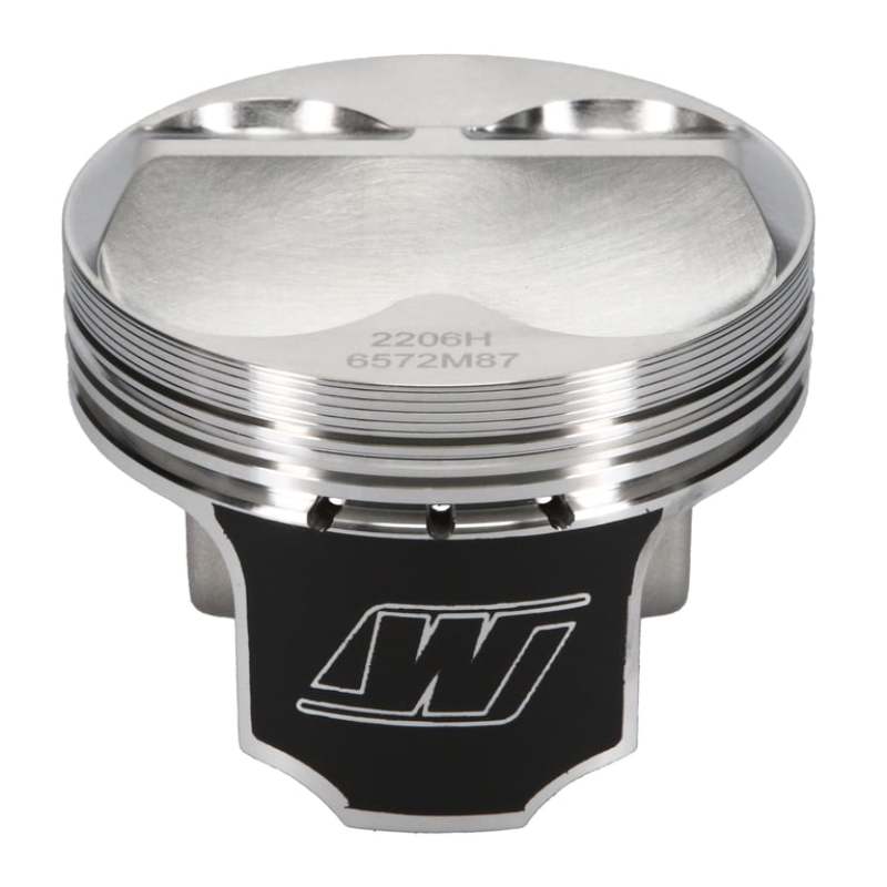 Wiseco Honda 4v DOME +6.5cc STRUTTED 87MM Piston Shelf Stock Pistons - Forged - Single Wiseco