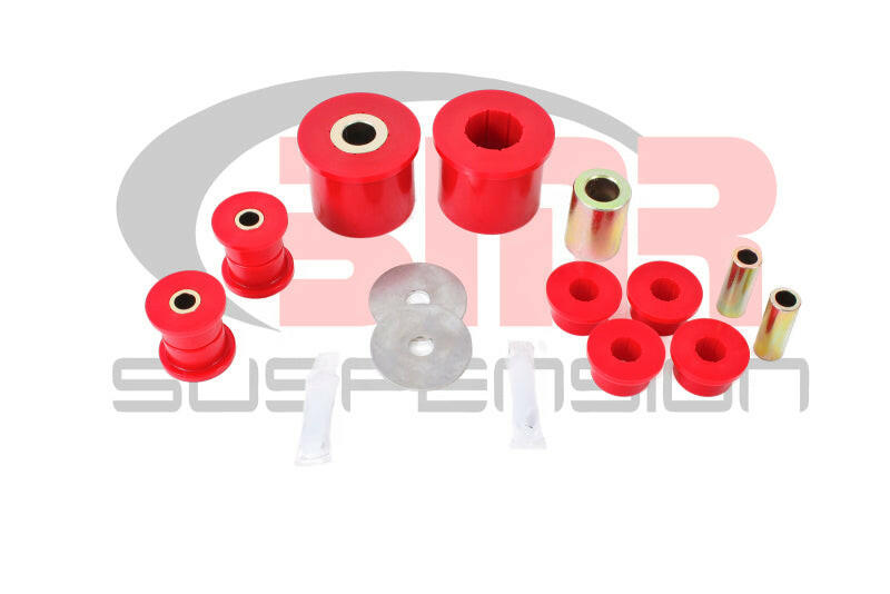 BMR 08-09 Pontiac G8 Rear Suspension Bushing Kit (BK004 BK005 BK006) - Black/Red Bushing Kits BMR Suspension