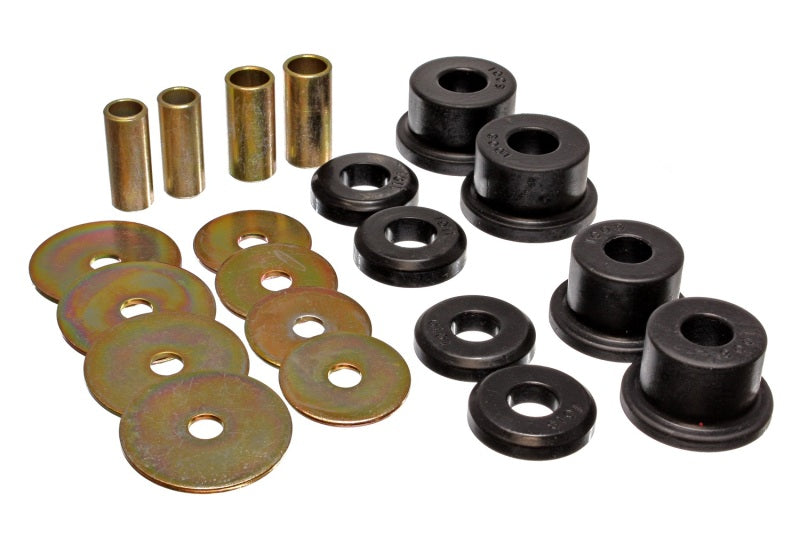 Energy Suspension 90-94 Mitsubishi Eclipse FWD Black Sub-Frame Bushing Set Bushing Kits Energy Suspension