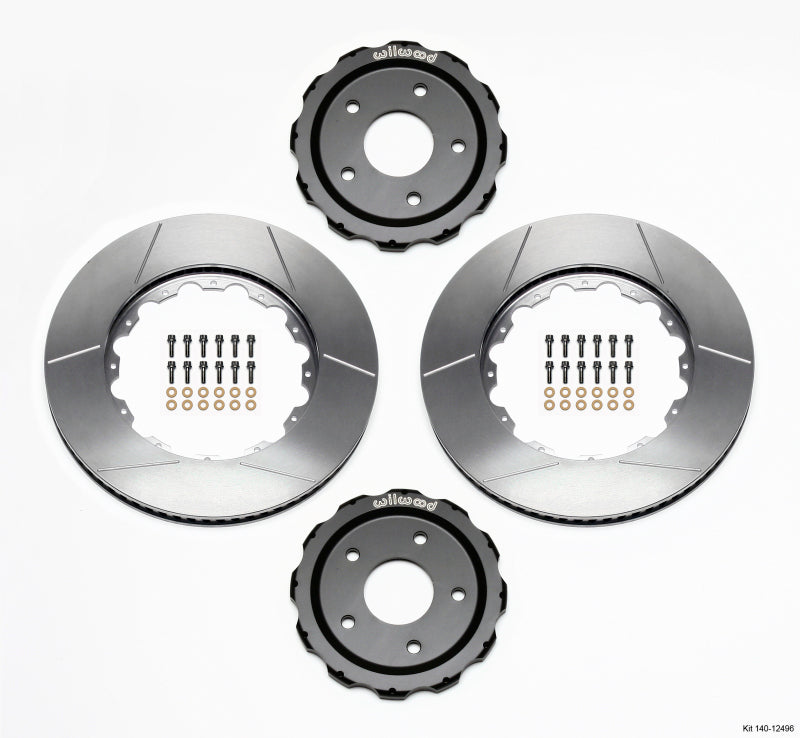 Wilwood Hat/Rotor Kit Front 06-Up Corvette C6-Z06 (2pc Hat/Rtr) Brake Rotors - 2 Piece Wilwood