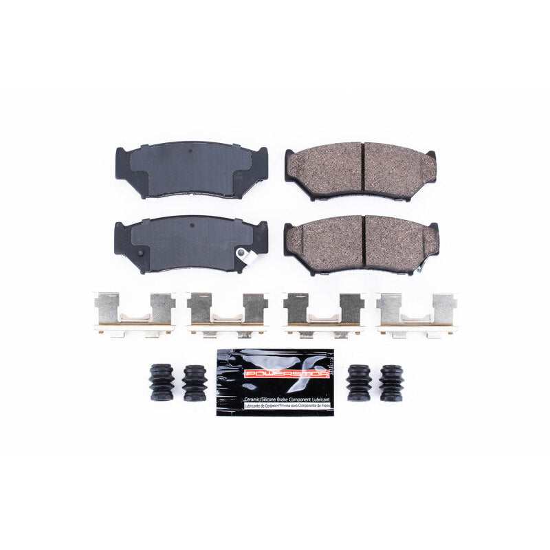 Power Stop 00-04 Chevrolet Tracker Front Z23 Evolution Sport Brake Pads w/Hardware Brake Pads - Performance PowerStop