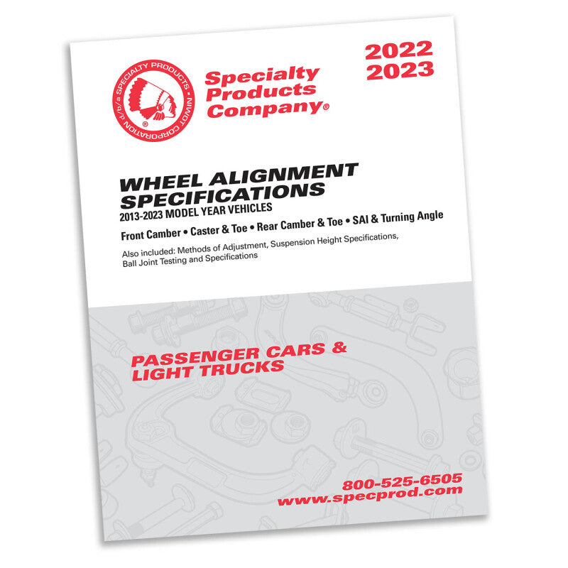 SPC Performance 2022 Edition Spec Book Tools SPC Performance