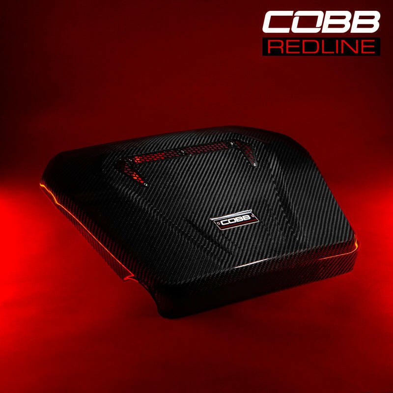 Cobb Volkswagen GTI (MK7/MK7.5/MK8) / Golf R / Audi A3 & S3 (8V) Redline Carbon Fiber Engine Cover Engine Covers COBB