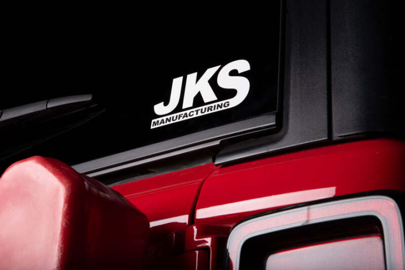 JKS Manufacturing 2.5x5 Diecut Decal - White Shirts JKS Manufacturing