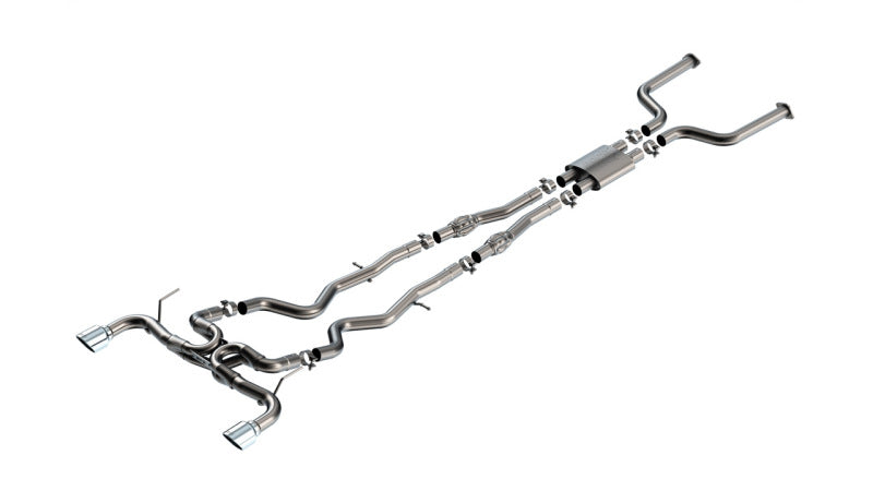 Borla 16-24 Infinity Q50 (Auto V6) ATAK Cat Back - 4.5in Chrome Tip Catback Borla
