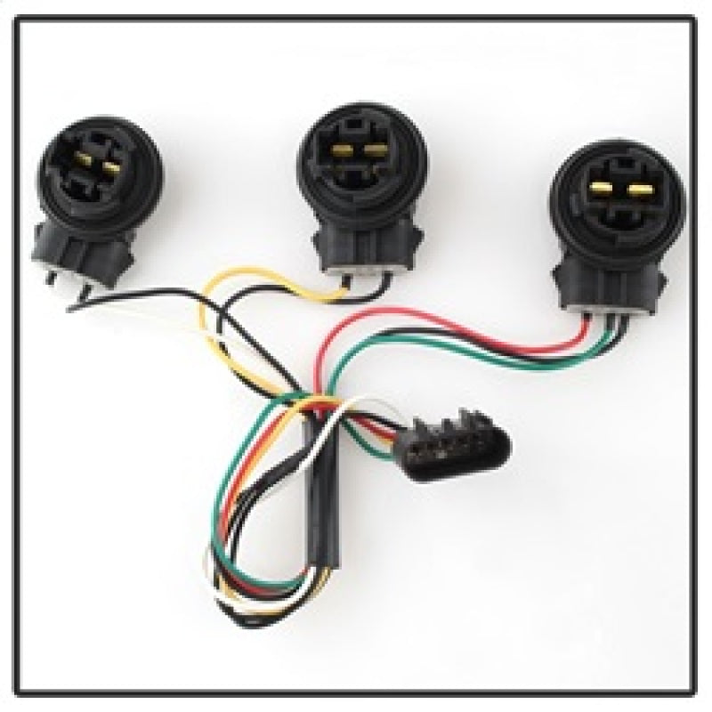 Spyder Chevy TrailBlazer 02-09 Euro Style Tail Lights Black ALT-YD-CTB02-BK Tail Lights SPYDER