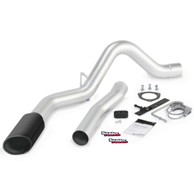 Banks Power 11-14 Chev 6.6L LML ECLB/CCSB/CCLB Monster Exhaust Sys - SS Single Exhaust w/ Black Tip Catback Banks Power