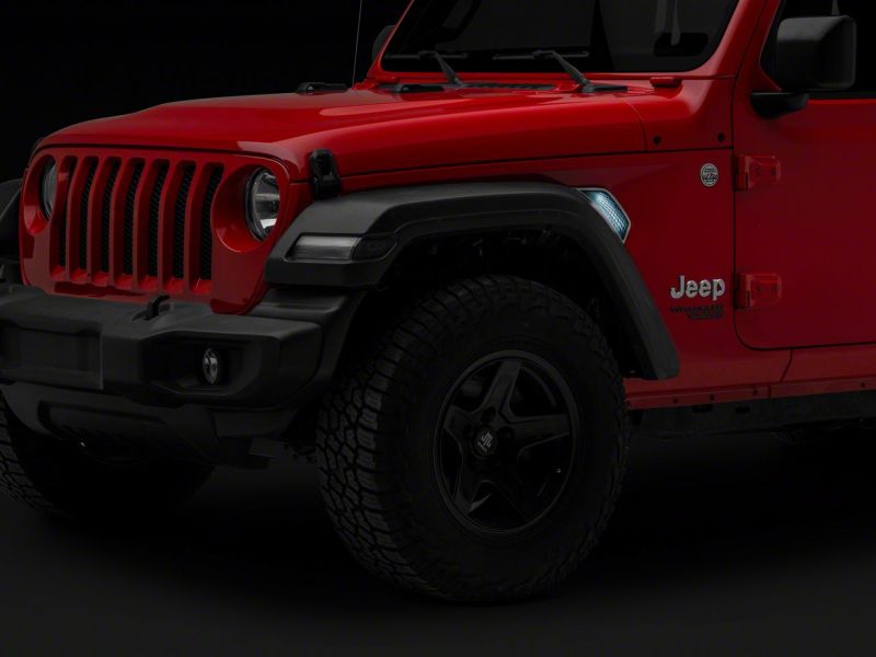 Raxiom 18-23 Jeep Wrangler JL Axial Series LED Side Marker Lights Sidemarkers & Indicators Raxiom