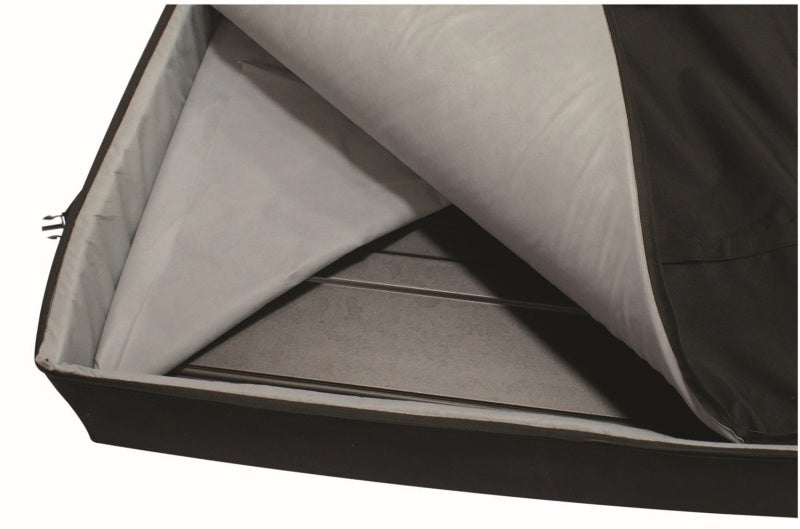 Rampage 2007-2018 Jeep Wrangler(JK) Freedom Top Panel Storage Bag - Black Tow Hooks Rampage