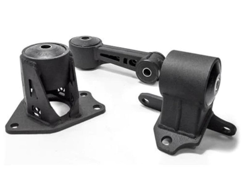 Innovative 09-13 Honda FIT/JAZZ L-Series Black Steel Mounts 75A Bushings Engine Mounts Innovative Mounts