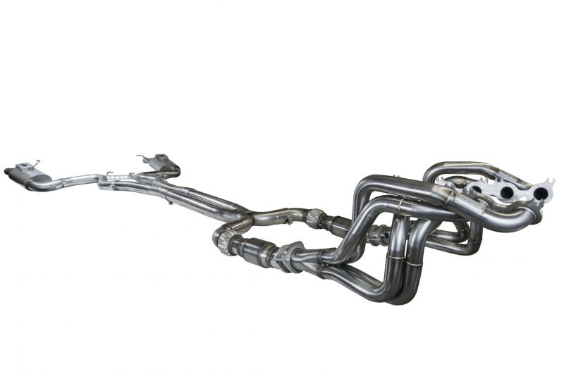 Kooks 2015+ Ford Mustang GT350 5.2 Complete Competition Exhaust (Headers/Green Cat X-Pipe/Axle Back) Header Back Kooks Headers