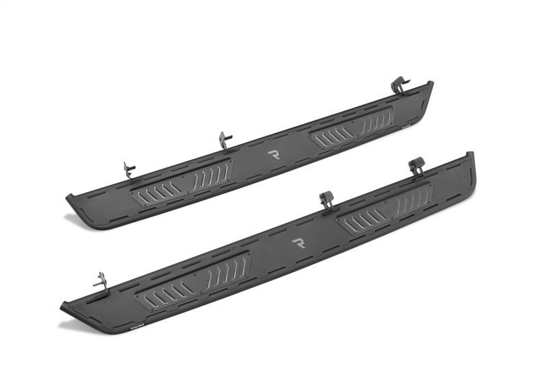 N-FAB 19-21 GMC 1500 Crew Crab Roan Running Boards - Textured Black Running Boards N-Fab